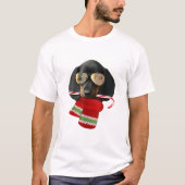 Dachshundシャツかわいいクリスマスギフト愛犬家サン Tシャツ (正面)