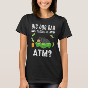 Dachshundビッグドッグパパ私はAtm子犬が好きおもしろいだ Tシャツ