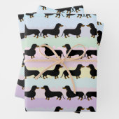 Dachshundラッピング紙シート ラッピングペーパーシート (インサイチュ)