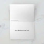 Dachshund誕生日カード(フォーカス別) カード (内部)