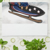 DACHSHUND  キッチンタオル (折り畳み)