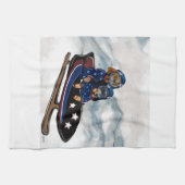 DACHSHUND  キッチンタオル (横)