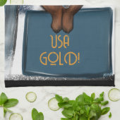 DACHSHUND  キッチンタオル (折り畳み)