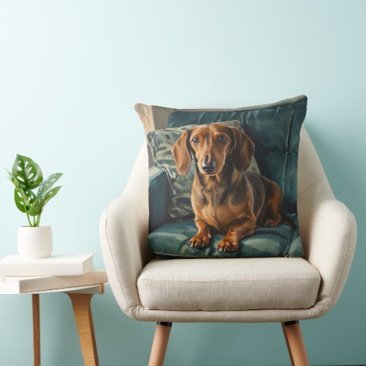 Dachshund クッション (椅子)