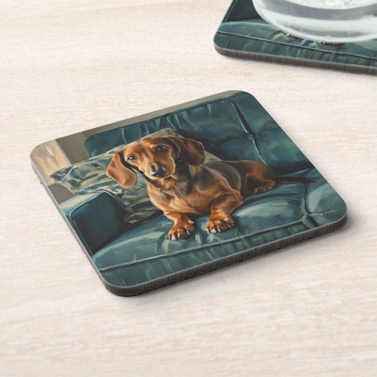 Dachshund コースター (左側)