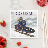 DACHSHUND  スタンダードランチョンナプキン (インサイチュ)