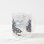 DACHSHUND  フロストグラスマグカップ (正面右)