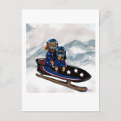 DACHSHUND  ポストカード (正面)