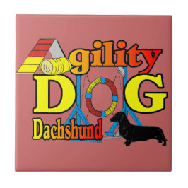 Dachshund_機敏性 タイル