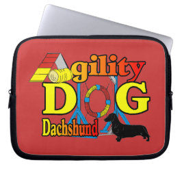 Dachshund_機敏性 ラップトップスリーブ