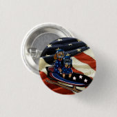 DACHSHUND  缶バッジ (正面&裏面)