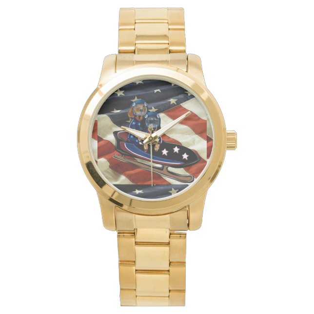 DACHSHUND  腕時計 (正面)