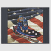 DACHSHUND  薄葉紙 (正面)