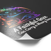 Dachshund A Faithful Gaze Can Carry A Weary Day フォトプリント (角)