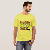 Dachshund_Agilityのギフト Tシャツ (正面フル)