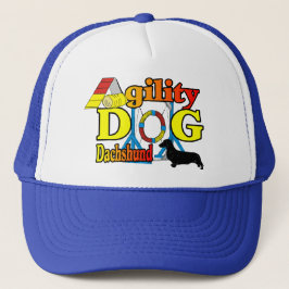 Dachshund_Agilityギフト キャップ