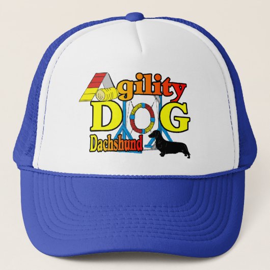 Dachshund_Agilityギフト キャップ (正面)