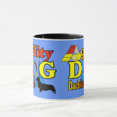 Dachshund_Agilityギフト マグカップ (中央)