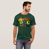 Dachshund_Agilityギフト Tシャツ (正面フル)