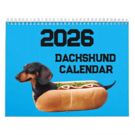 Dachshund Calendar カレンダー