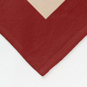 Dachshund christmas フリースブランケット (角)