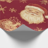 Dachshund christmas wrapping paper ラッピングペーパー (角)