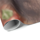 Dachshund christmas wrapping paper ラッピングペーパー (ロールコーナー)