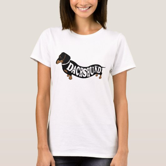 dachshund_clean tシャツ (正面)