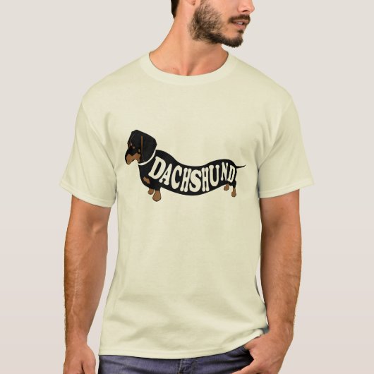 dachshund_clean tシャツ (正面)