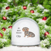 Dachshund Custom Name My Best Friend (クリスマス)