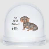 Dachshund Custom Name My Best Friend (裏面)