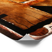 Dachshund dog dk_2005aug8c.jpg ポスター (角)