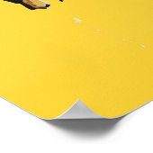 Dachshund dog | Funny & decorative Poster ポスター (角)