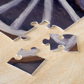 Dachshund Dog Valentine's Day ジグソーパズル (側面)