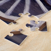 Dachshund Dog Valentine's Day ジグソーパズル (側面)