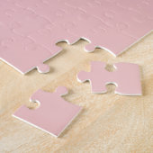 Dachshund Dog Valentine's Day Wrapped Gift Art ジグソーパズル (側面)