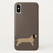 Dachshund Doggie iPhone / iPadケース Case-Mate iPhoneケース (裏面)