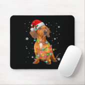 Dachshund Dogs Tree Christmas Xmas Gifts For Pet D マウスパッド (マウス)