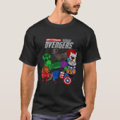 Dachshund Dvengers Tシャツ (正面)