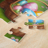 Dachshund Easter ジグソーパズル (側面)
