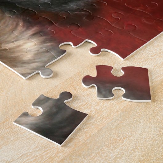 Dachshund face ジグソーパズル (側面)