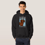 Dachshund Favorite Breed パーカ (正面フル)