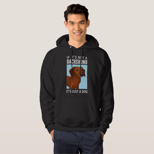 Dachshund Favorite Breed パーカ (正面フル)
