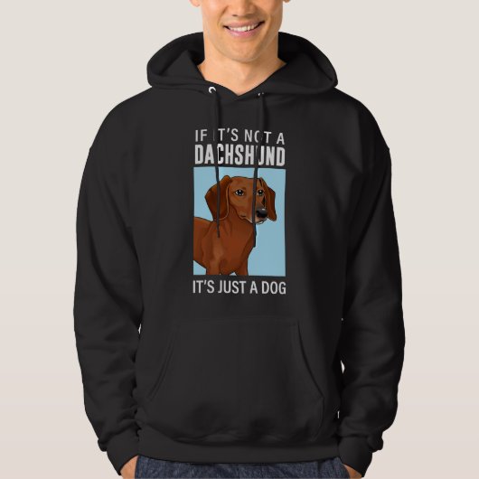 Dachshund Favorite Breed パーカ (正面)