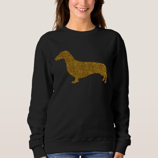 Dachshund  For Women Girl Sausage Dog Hound   1 スウェットシャツ (正面)