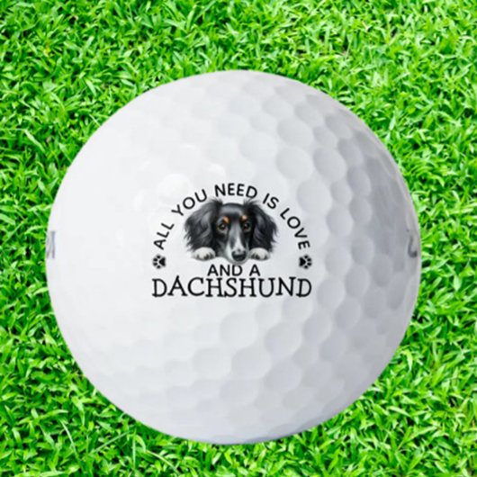 Dachshund Golf Balls ゴルフボール