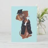 Dachshund Graduate 招待状 (スタンド正面)