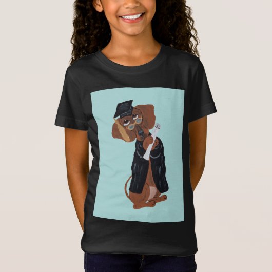 Dachshund Graduate Tシャツ (正面)