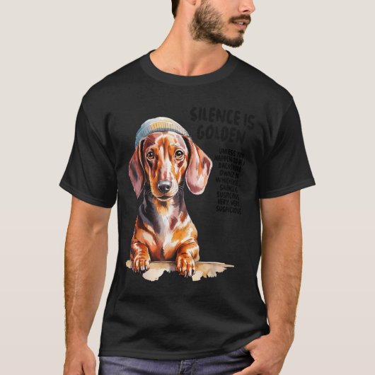 Dachshund Ideas For Women &amp; Novelty Miniature  Tシャツ (正面)