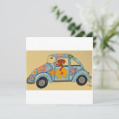 Dachshund in Hippie car (スタンド正面)